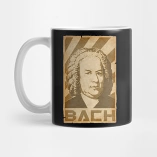 Johann Sebastin Bach Retro Propaganda Mug